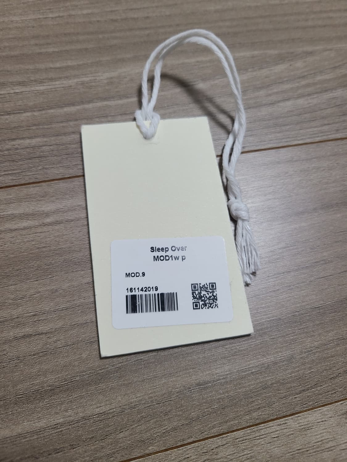 (28)모드나인 sleep over 와이드핏 크림진 상품이미지6