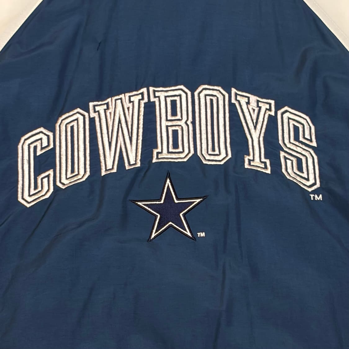 90s Made in Korea 생산 미국 빈티지 NFL 패딩점퍼 상품이미지3