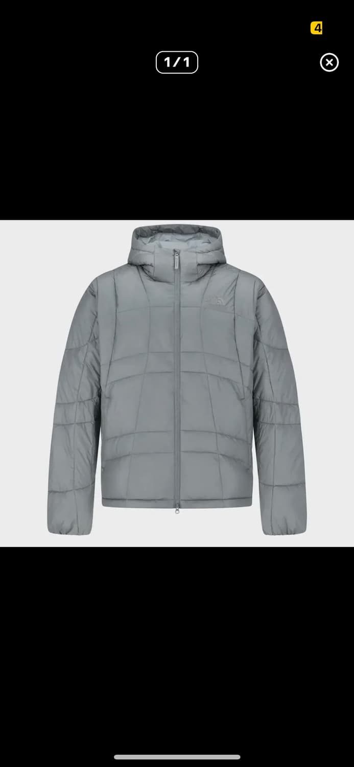 노스페이스 wave LT on jacket - Gray 상품이미지2