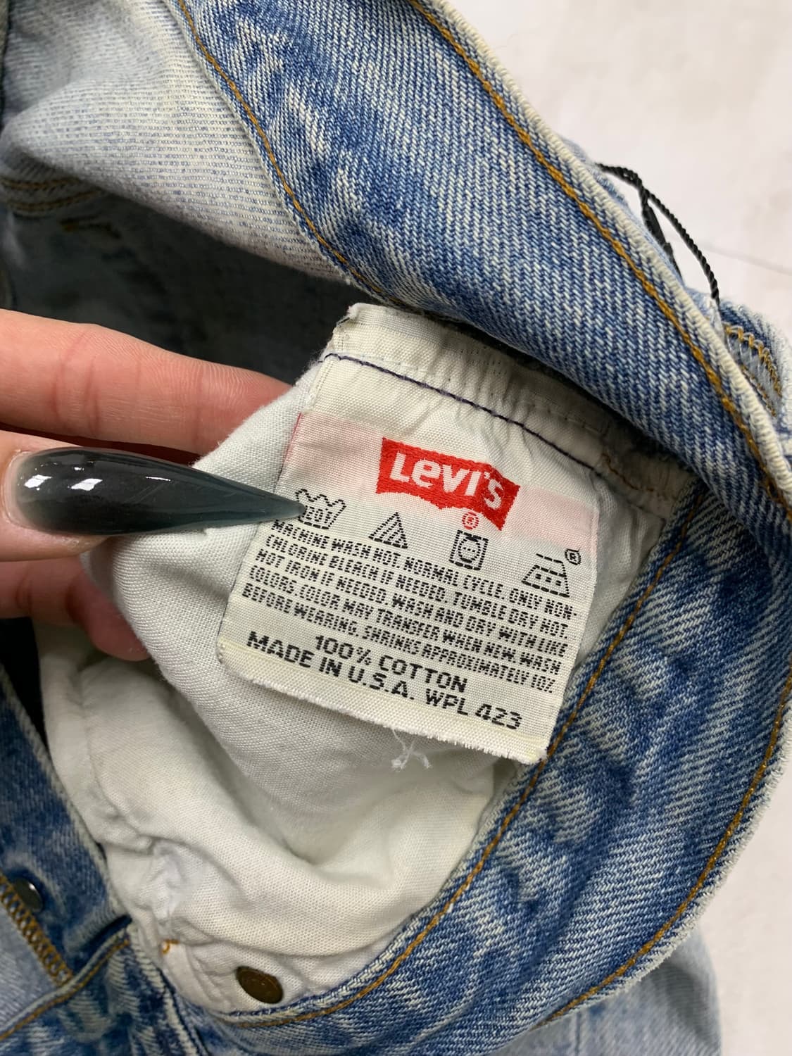 리바이스 501 데님 팬츠 #320 상품이미지4