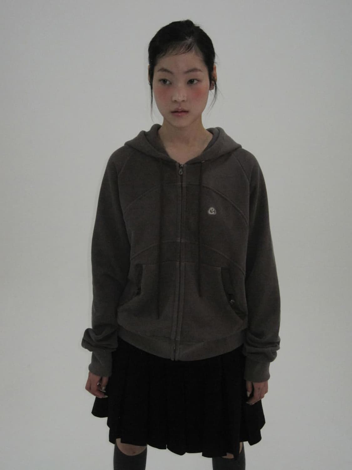 코이세이오 후드집업 와인 상품이미지2