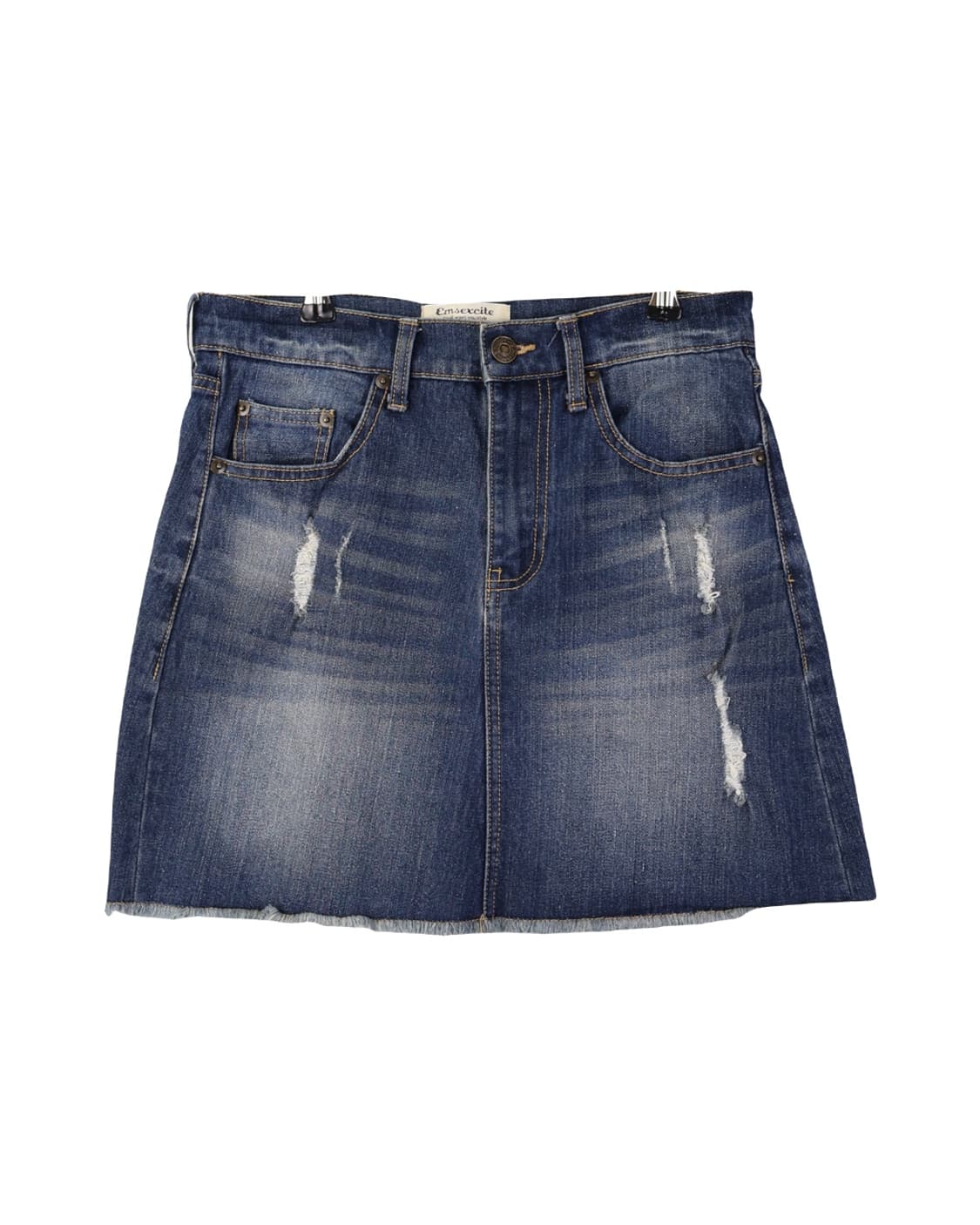 Jpn Denim Cotton Mini Skirts 상품이미지5