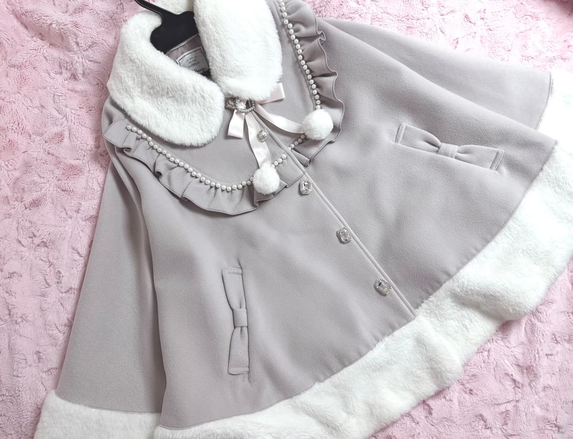 앙크루즈 판초 코트 양산형 지뢰계 양지뢰 마즈 리즈리사 히메갸루 달천깔 상품이미지1