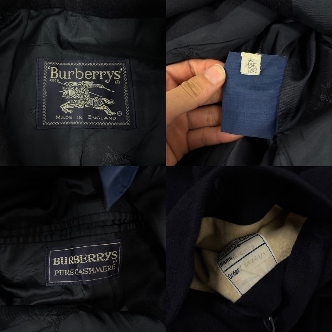 버버리 캐시미어 롱코트  상품이미지9