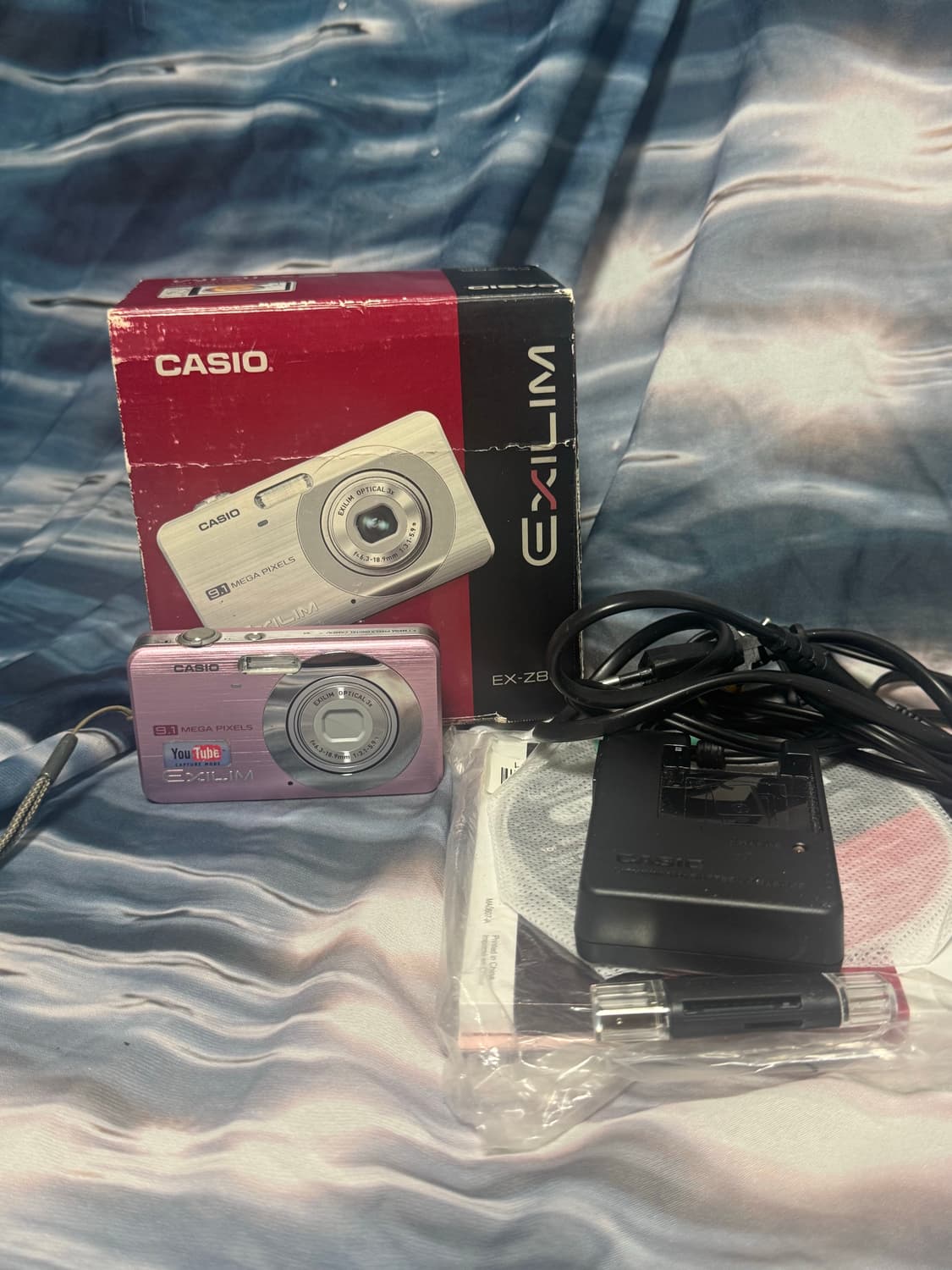 카시오 exilim z86 핑크 카메라 풀박🩷✨/한글⭕️ 상품이미지1