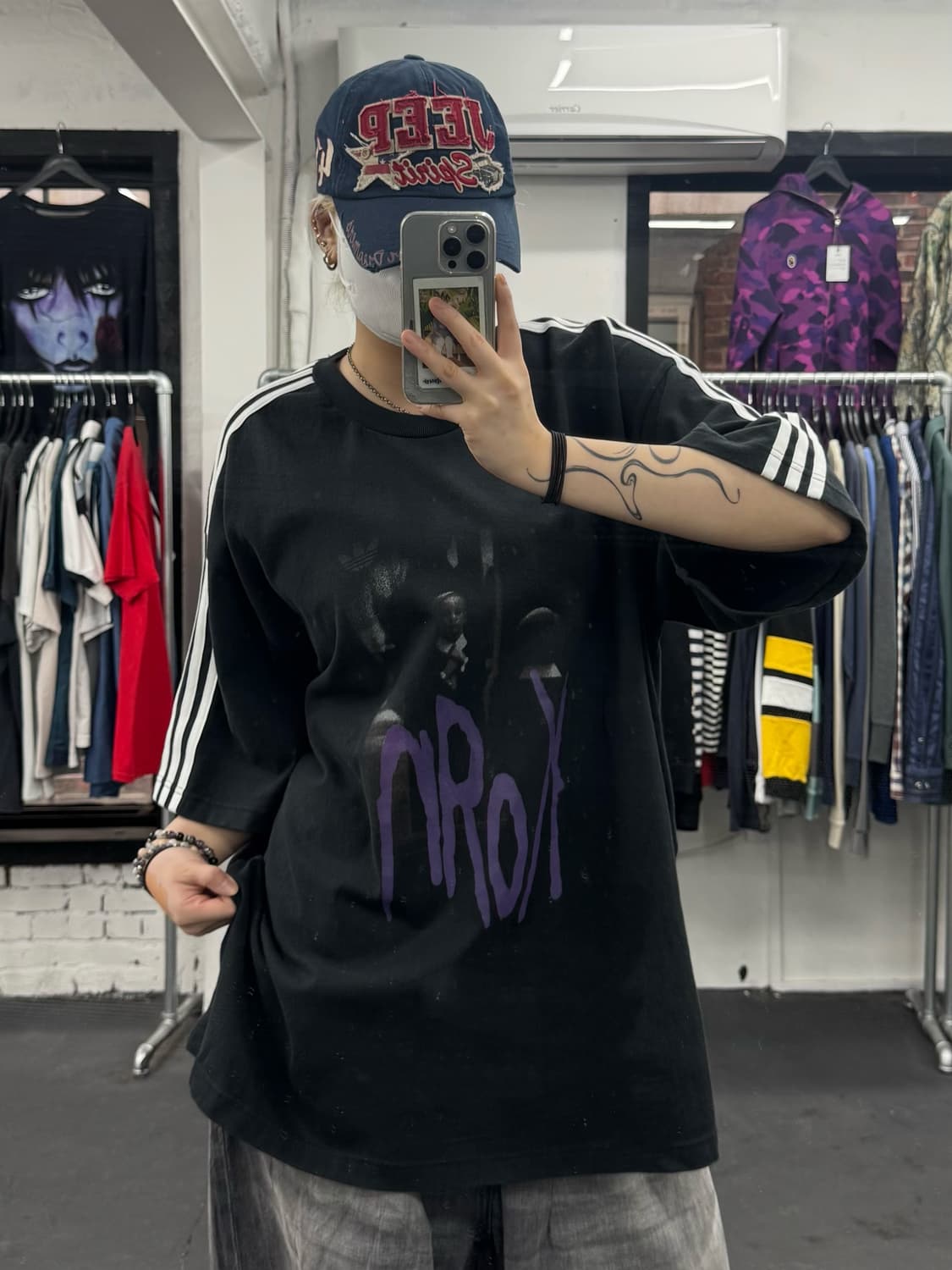 아디다스 X Korn 티셔츠 상품이미지2