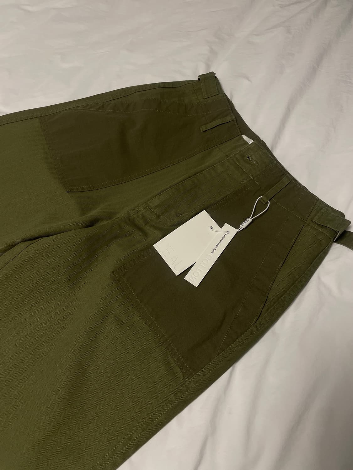 새상품) leau 로우 oliver pocket pants khaki S 상품이미지4