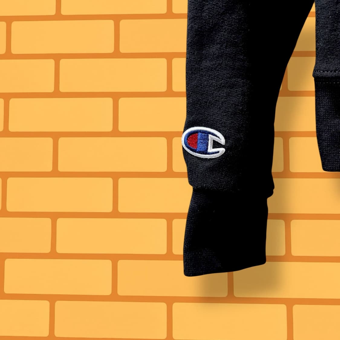 챔피온 블랙 ECO Authentic 스웻셔츠 (L) 상품이미지5