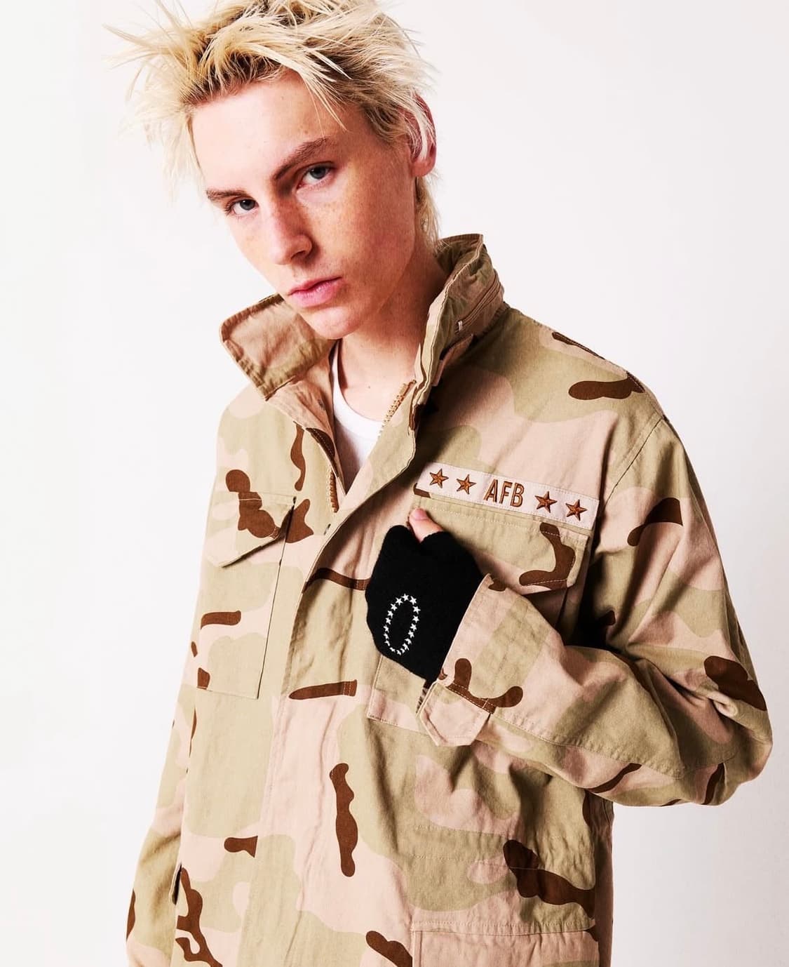 (XL) AFB x KOWGA 밀리터리 M65 자켓 상품이미지2