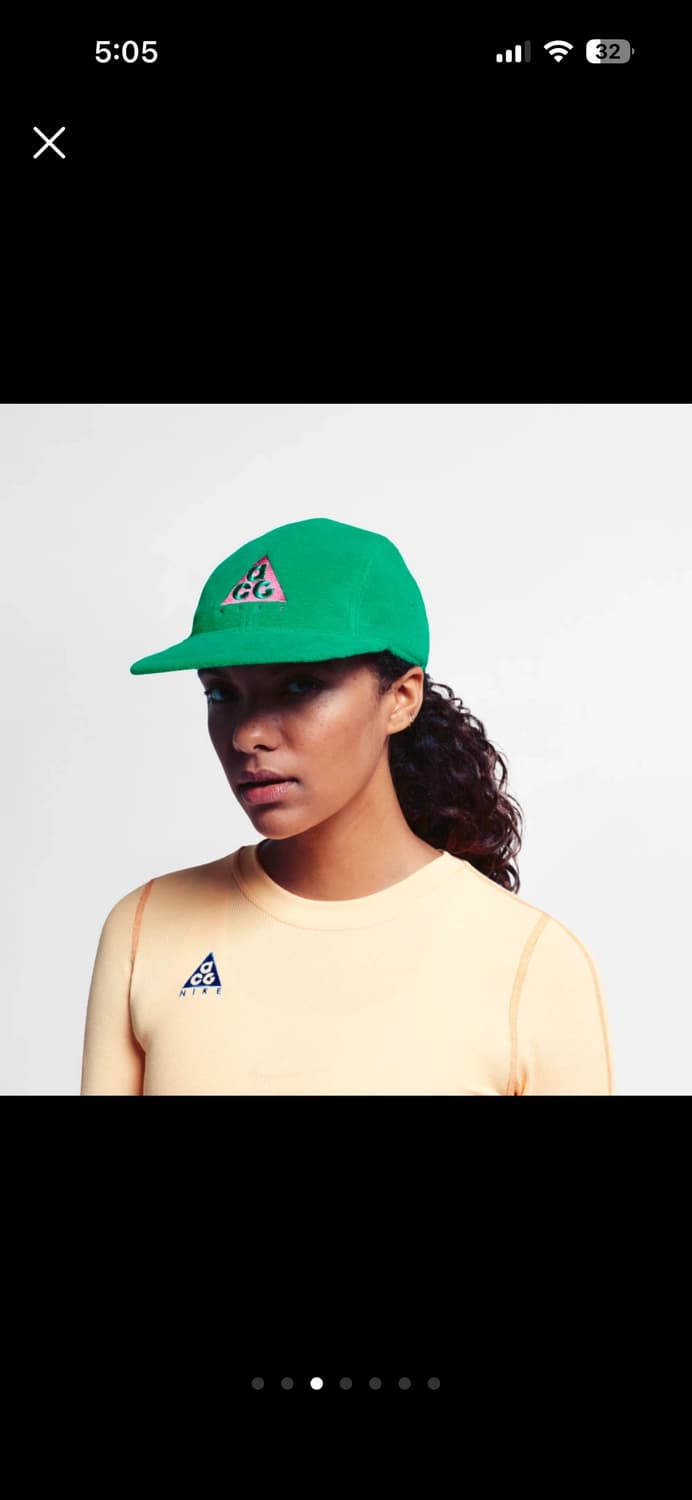 나이키 ACG AW84 플리스캡 그린 상품이미지7