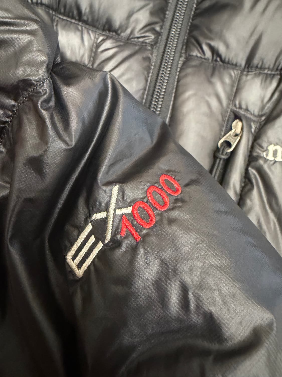 N107. 몽벨 ex1000 패딩 상품이미지4