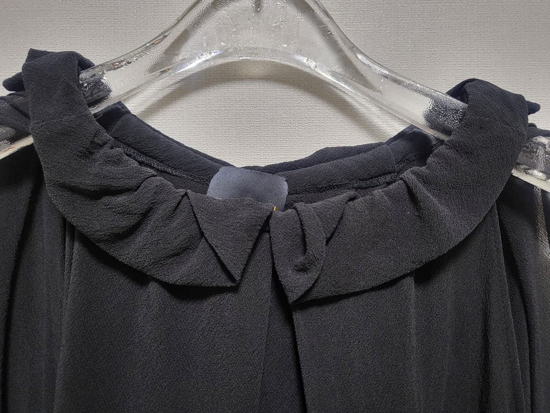 우아한 (정품)Fendi 펜디 실크100%셔링 블라우스 상품이미지3