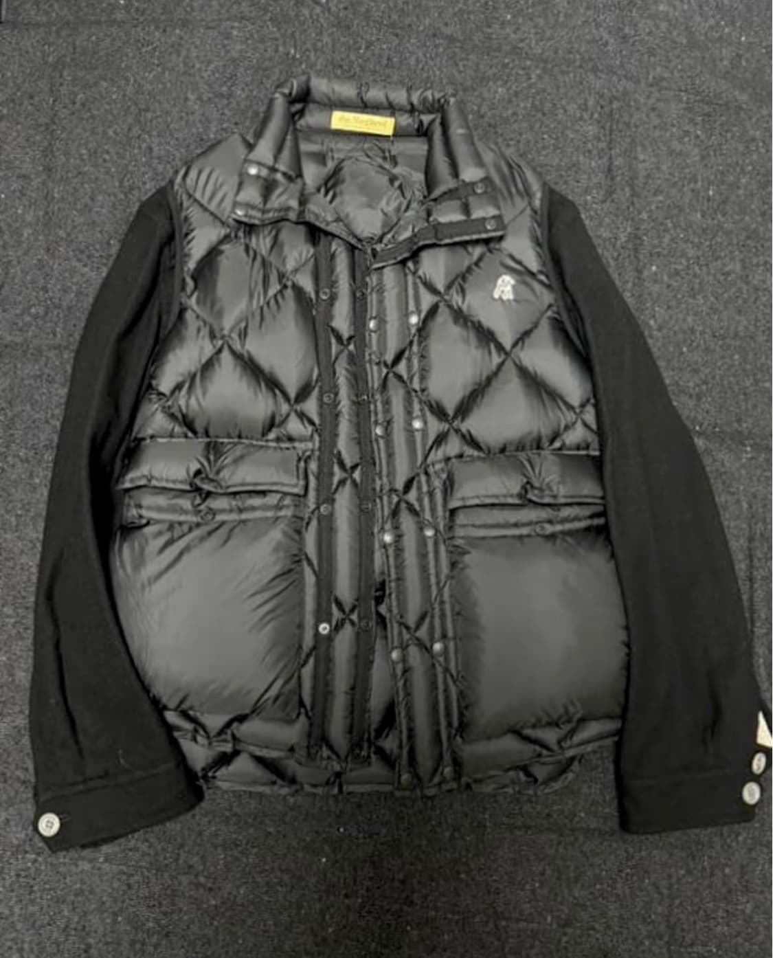 [3] 언더커버 셰퍼드 축융 울 다운 블루종 상품이미지5