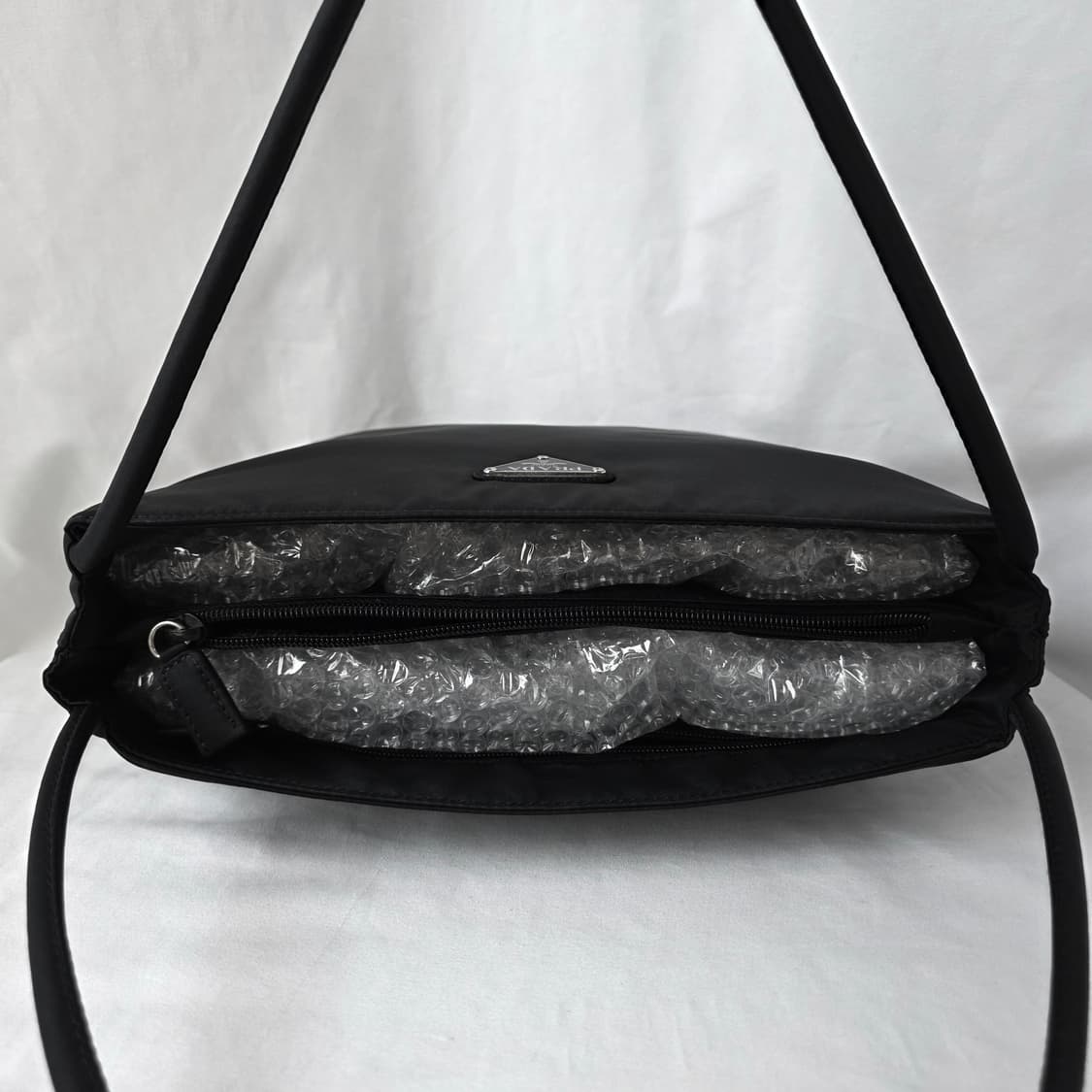 [정품 PRADA] 프라다 두줄 나일론 여성 토트백 미디움 상품이미지6