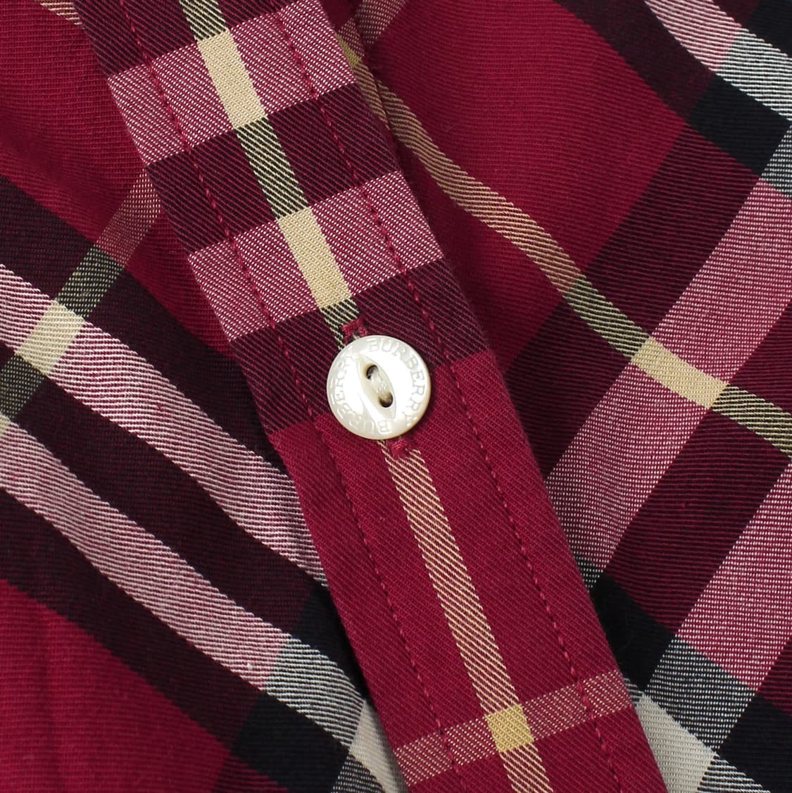 버버리 Burberry 런던 빈티지 레드 체크 셔츠 상품이미지3
