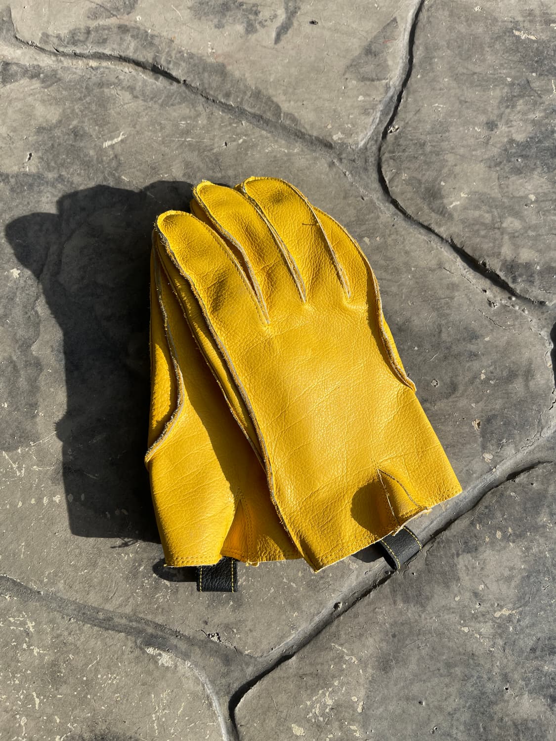 유틸리티 소가죽 워크 글러브 남자장갑 상품이미지2