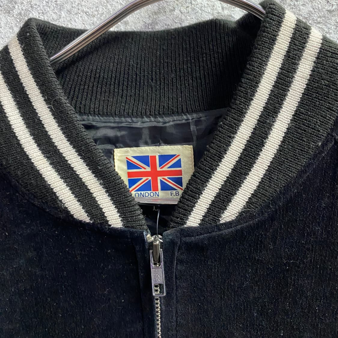 JPN 빈티지 타이거 자수 벨벳 스카쟌 B4337  상품이미지3