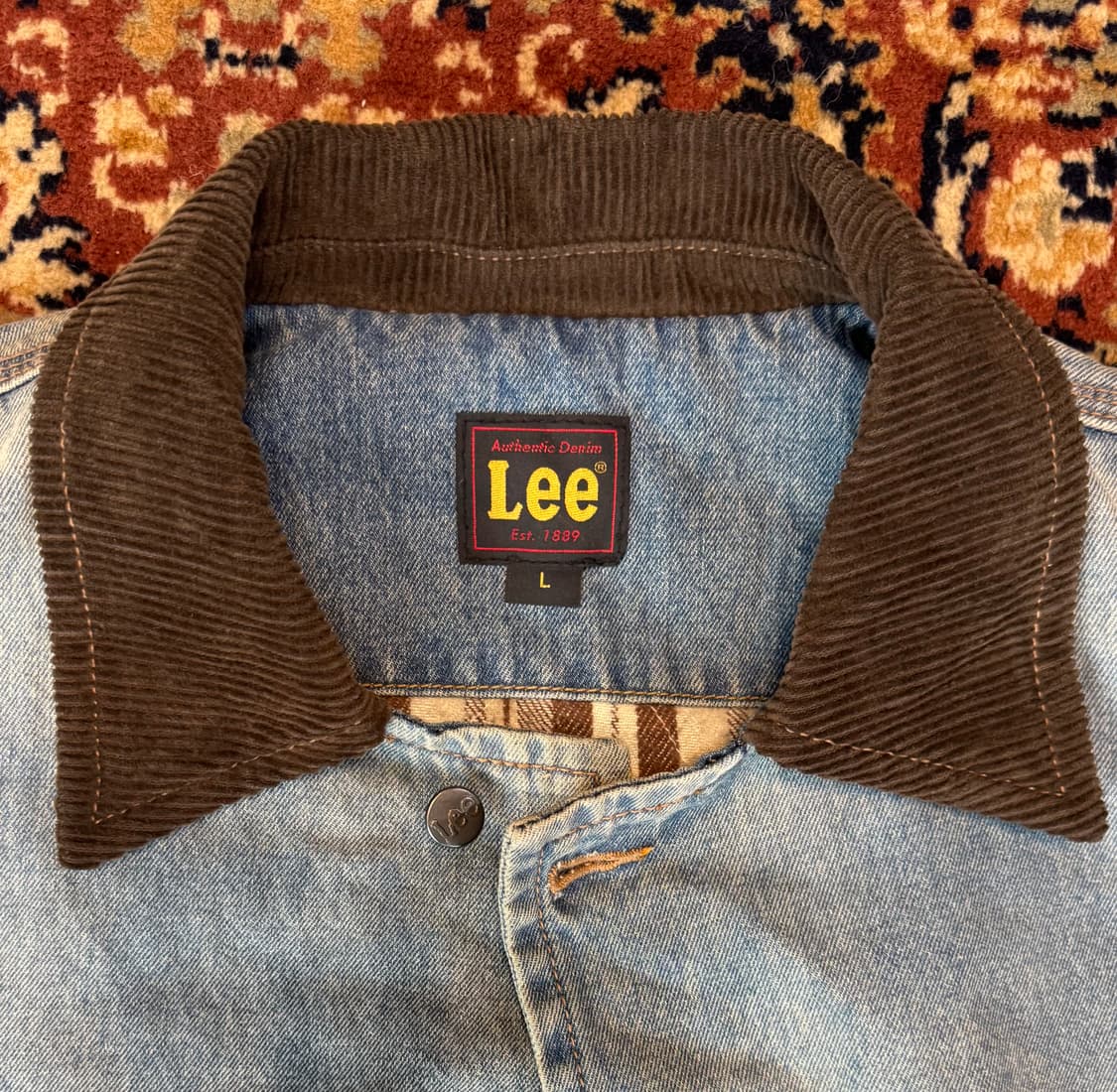 LEE 데님 Lined 자켓 L (595) 상품이미지5