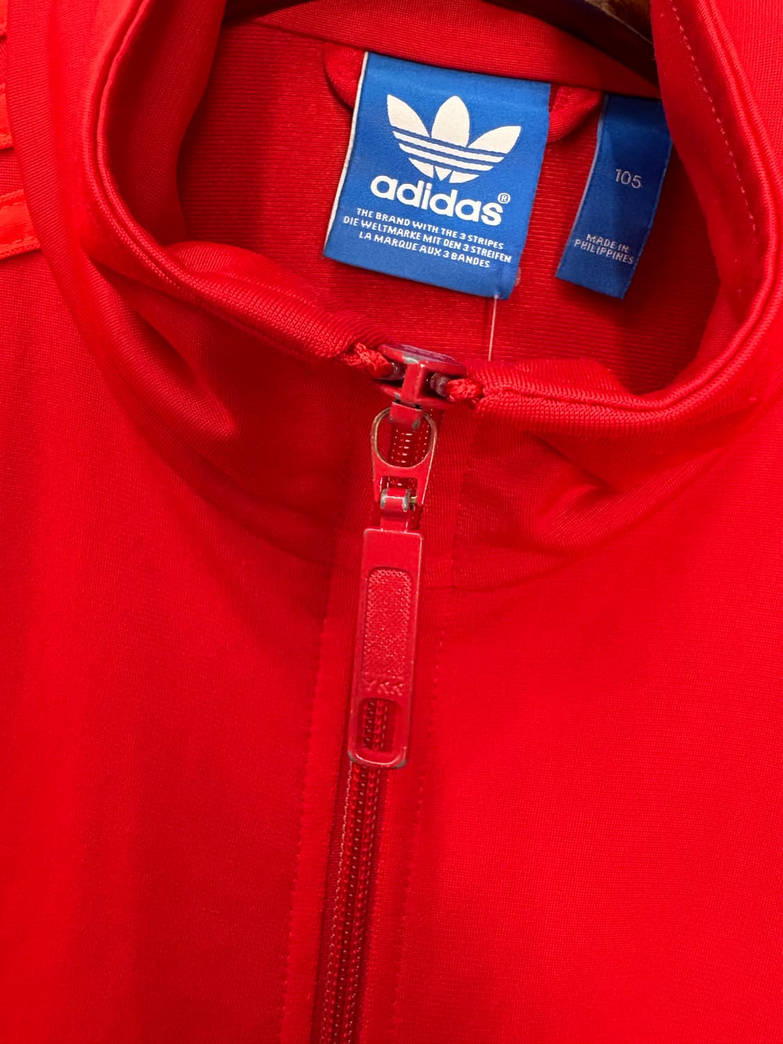 아디다스 파이어버드 레드형광 트랙탑 져지 A2761 상품이미지8