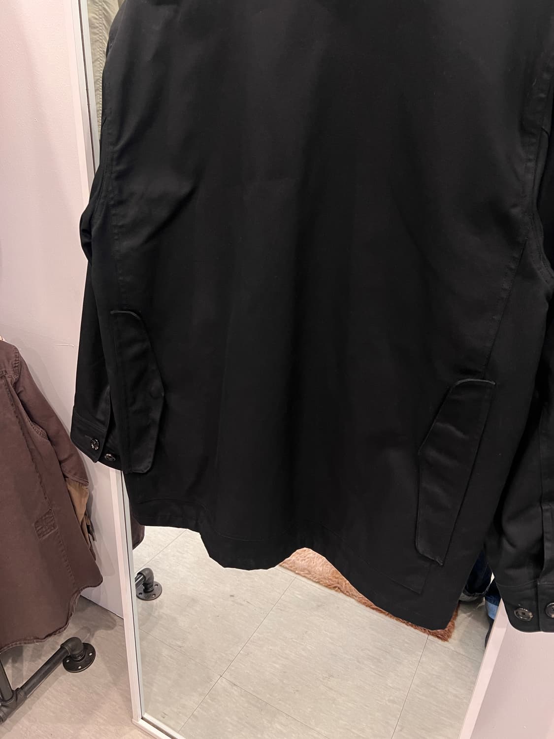 90s Polo RL 폴로 랄프로렌 매키노 레더 왁스 헌팅 자켓 상품이미지6