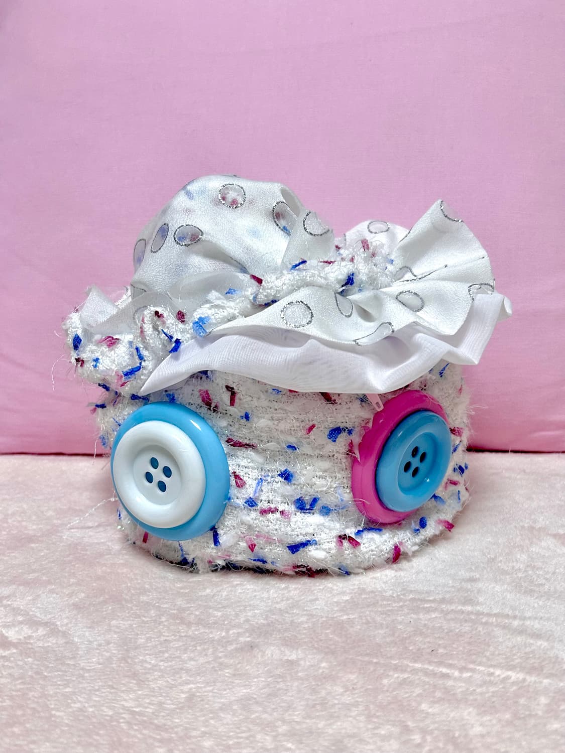 ･:*+. 핸드메이드 박하사탕 여름 쿠션 파우치 방꾸 오브젝트 상품이미지4