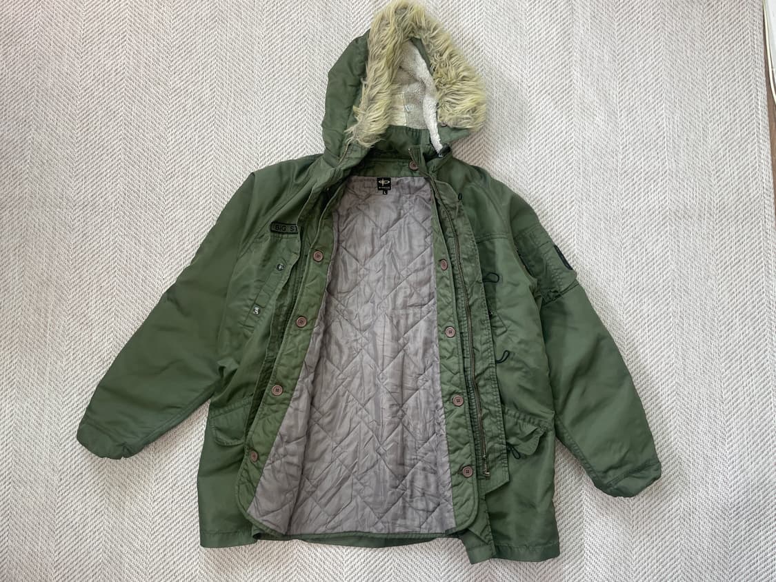 Bigstar Usa N-2B 밀리터리 퍼 후드 파카 J04137 상품이미지6