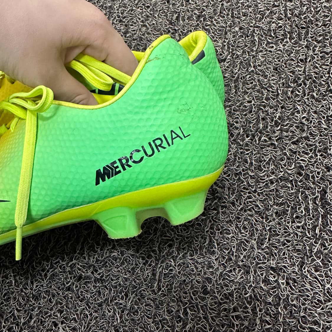 NIKE 나이키 머큐리얼 축구화 형광 265 상품이미지6