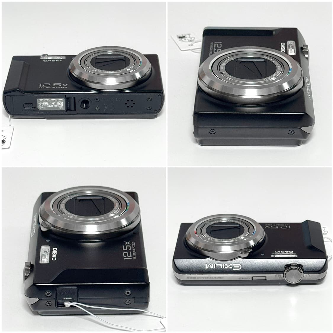 카시오 엑슬림 ZS160 블랙 빈티지디카 상품이미지4