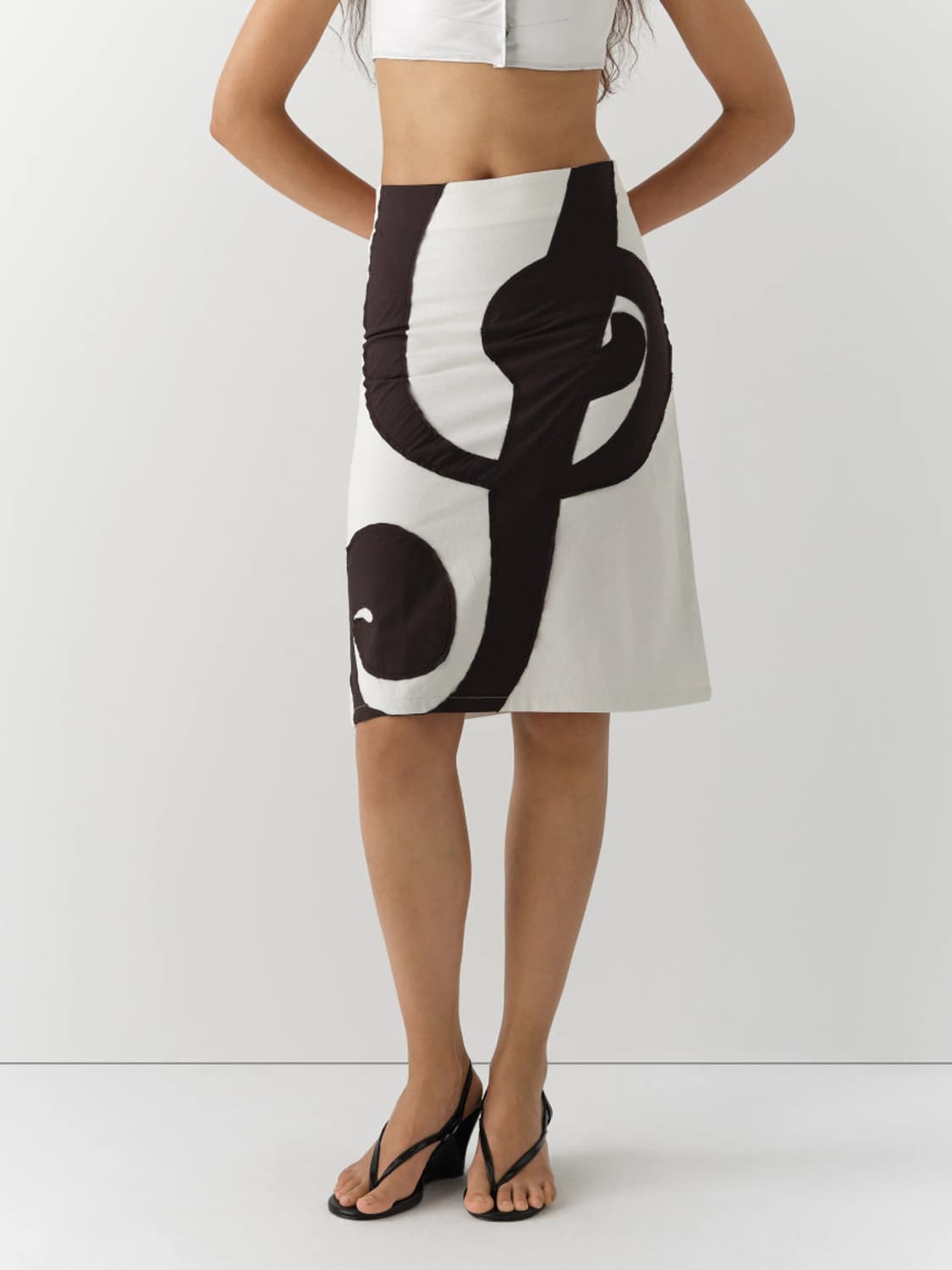 [S,M]기마구아스 Sol 스커트/화이트 상품이미지3