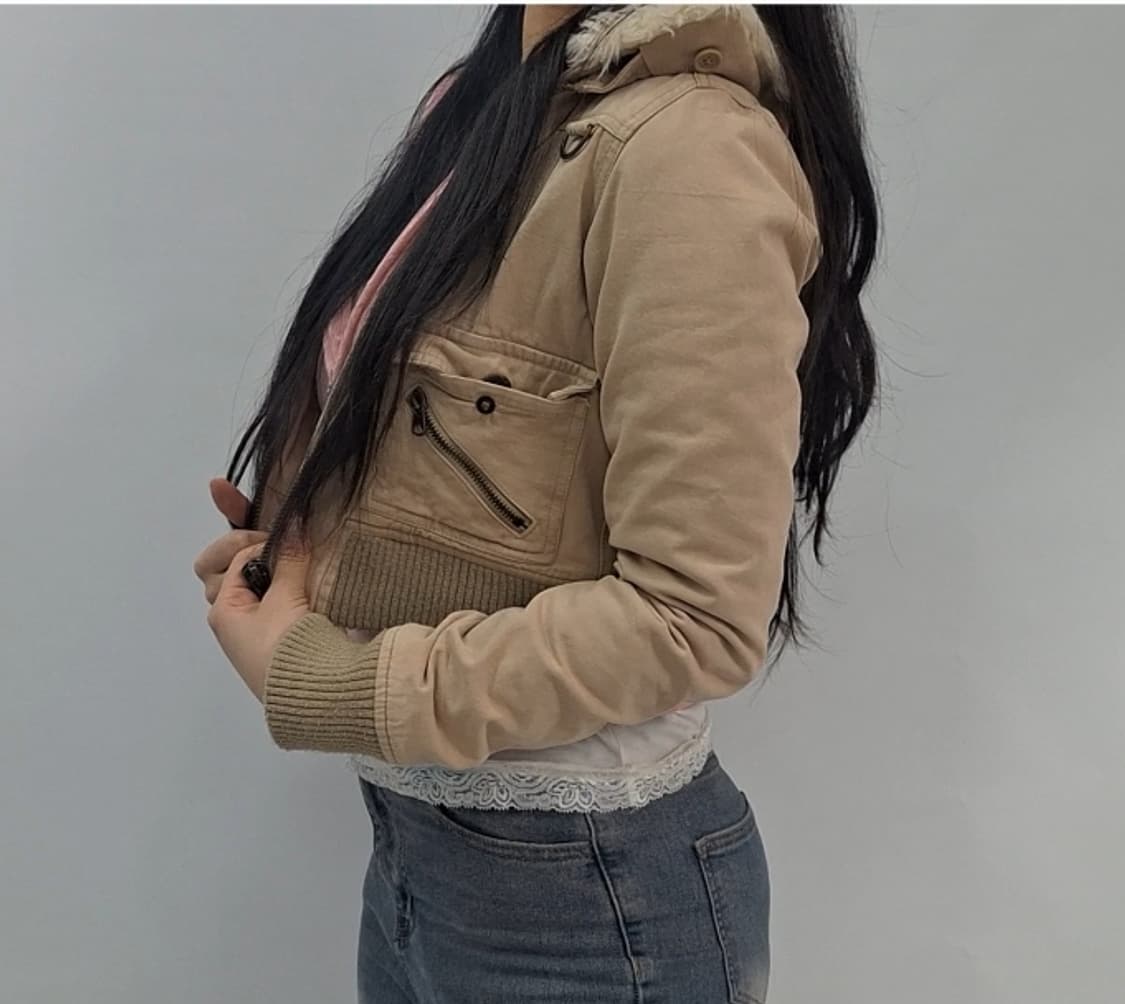 빈티지 아베크롬비 크롭 자켓 y2k 홀리스터 점퍼 상품이미지3