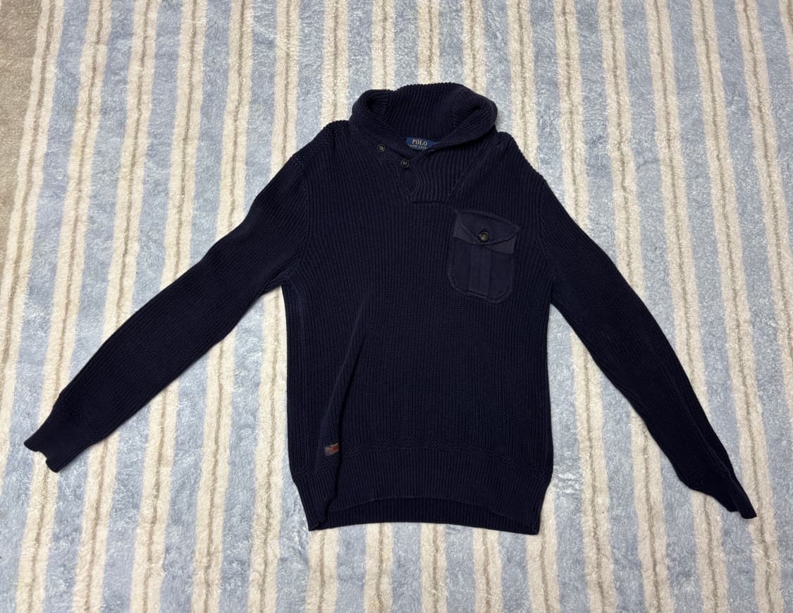 폴로 랄프로렌 숄카라 니트 (s) 상품이미지1