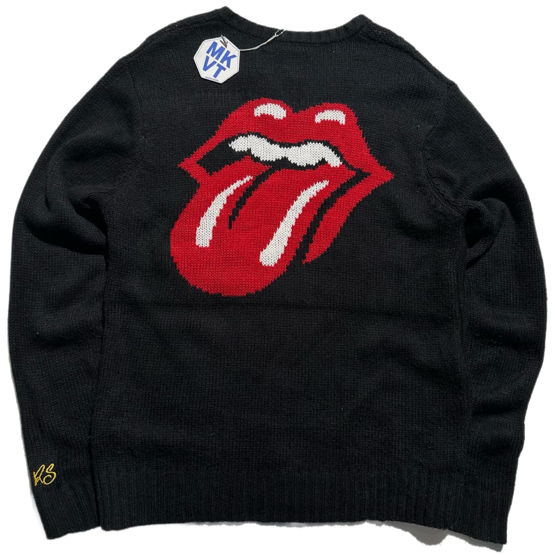 롤링스톤스 Rolling Stones 빅로고 케이블니트 상품이미지1