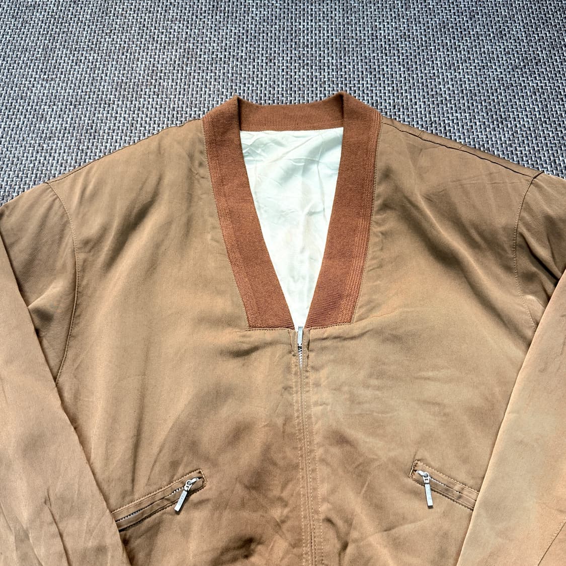 빈티지 DOMON 자수 봄버 자켓 상품이미지4