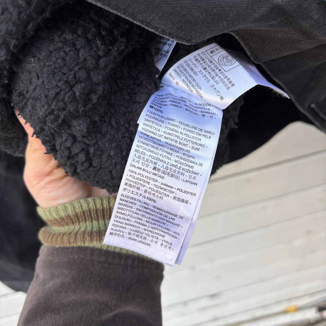 Levi’s 리바이스 데님 쉐르파 자켓 상품이미지7