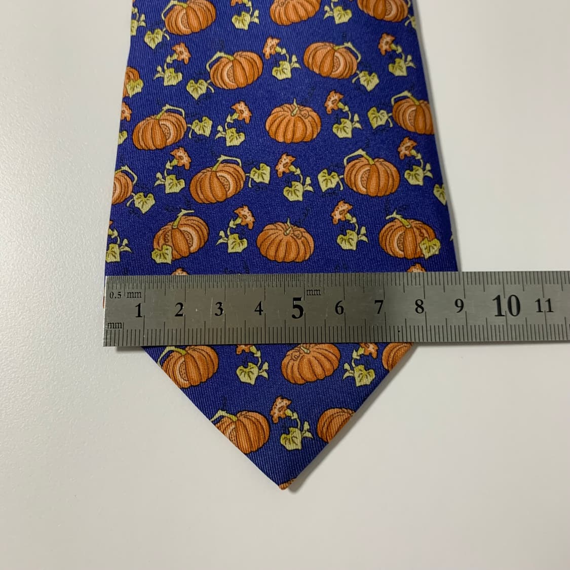 에르메스(HERMES) 명품 100실크 정장넥타이 A+등급 8.9cm 상품이미지9