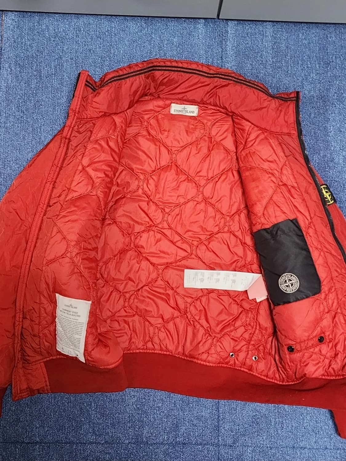 스톤아일랜드 나일론 자켓 패딩 (후드 있음) 상품이미지5