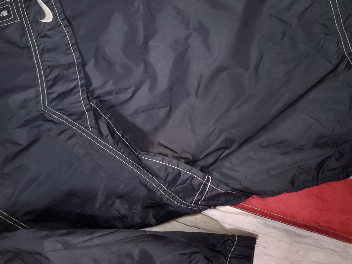 오리지날 90's 나이키 스우시 메탈릭 실버 아노락 상품이미지6