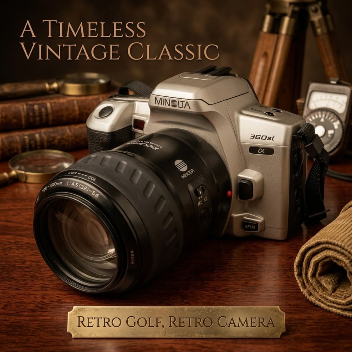 미놀타 360si 100-300mm 망원 줌렌즈 필름카메라 필카 입문용 상품이미지1