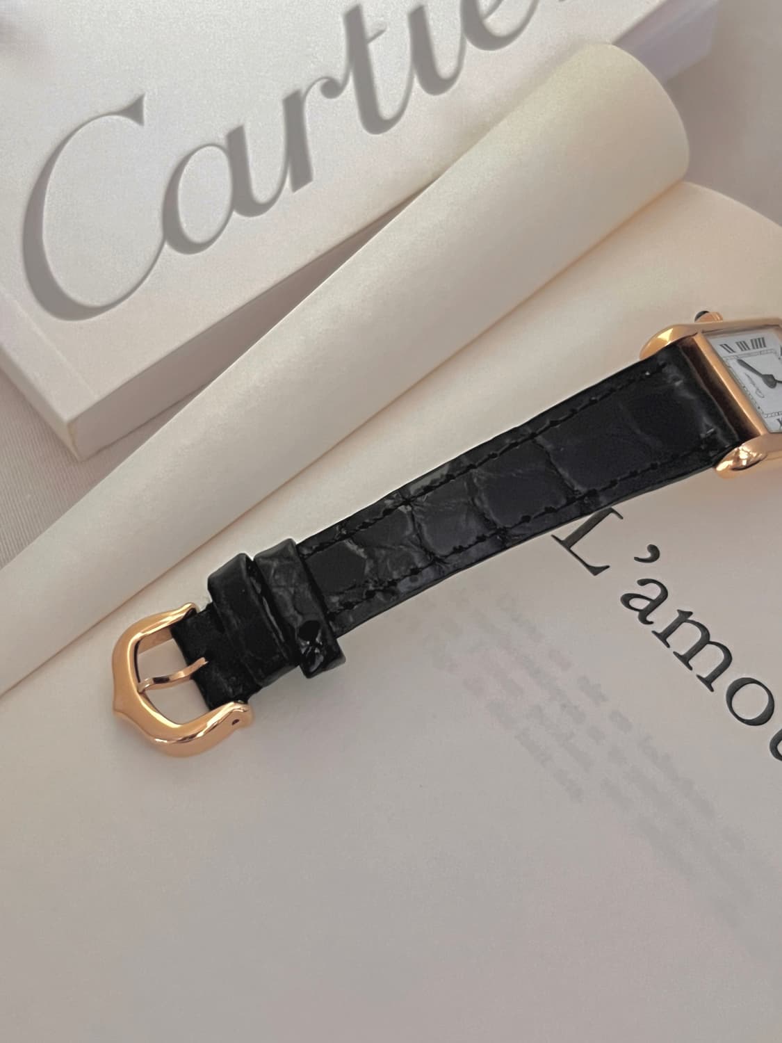 까르띠에 탱크 스몰 빈티지 여성 시계 / 정품감정.케어 상품이미지5