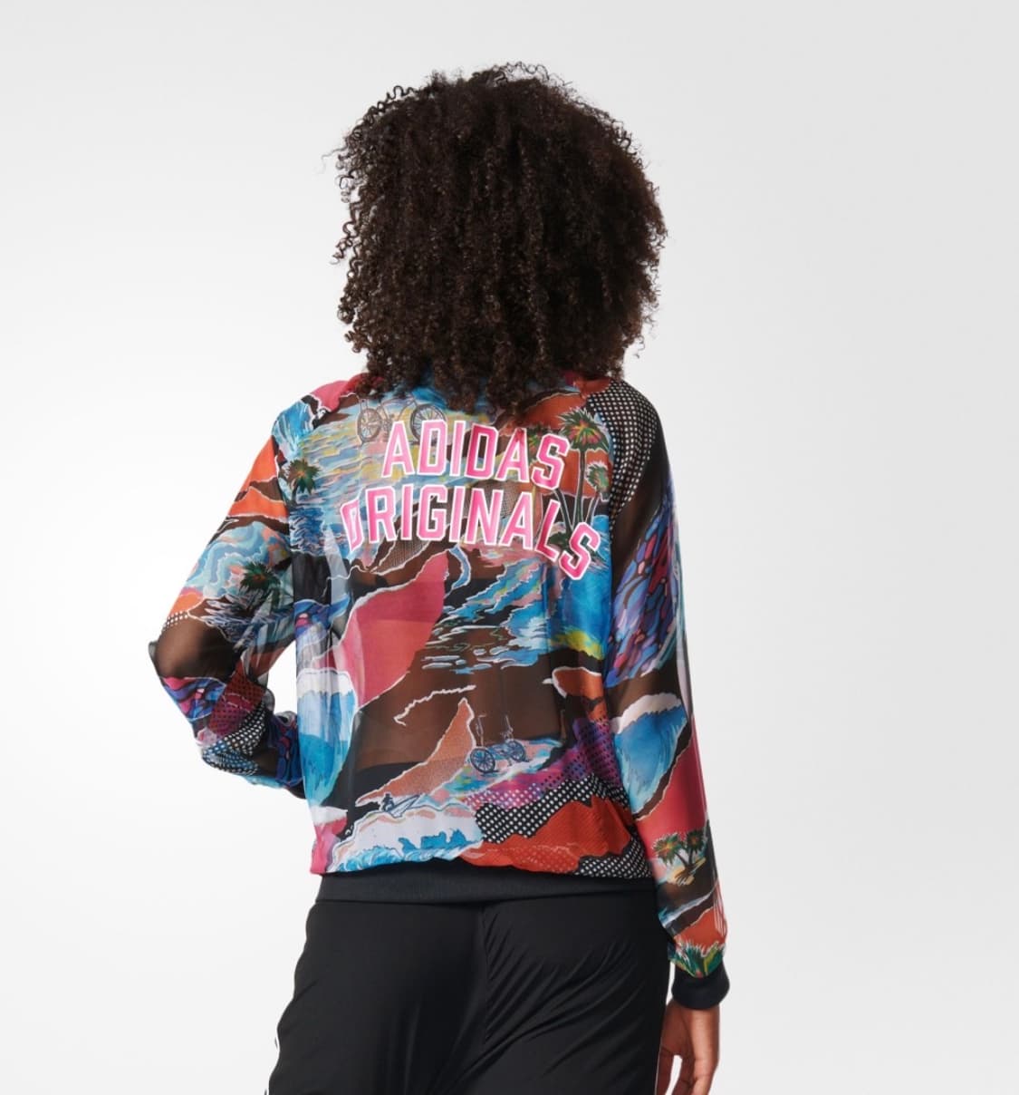 아디다스 시스루 매쉬 바람막이 집업 90사이즈 상품이미지3