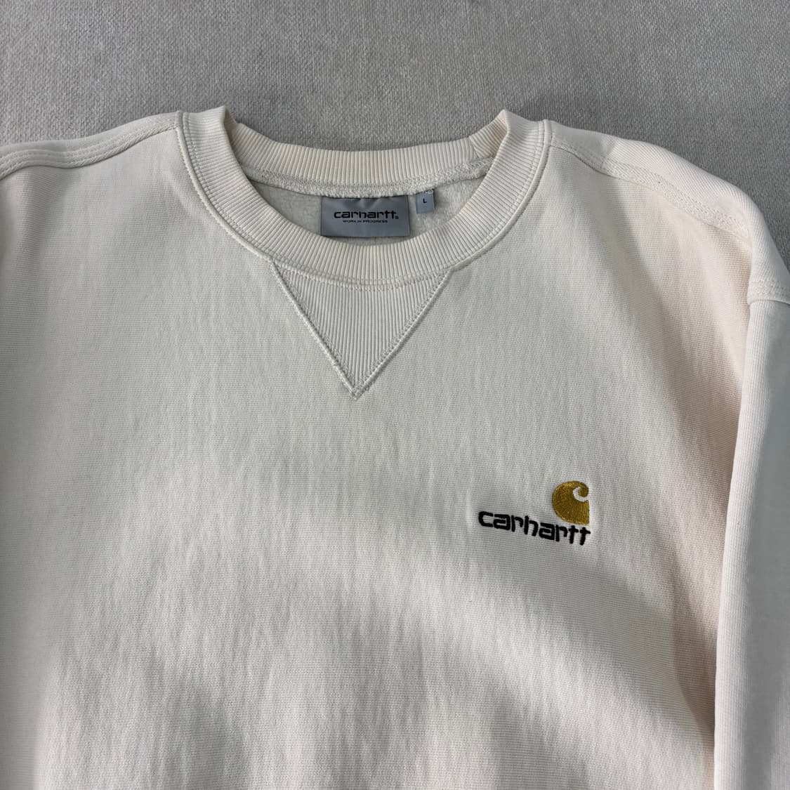 100 칼하트 wip 자수 맨투맨 상품이미지2