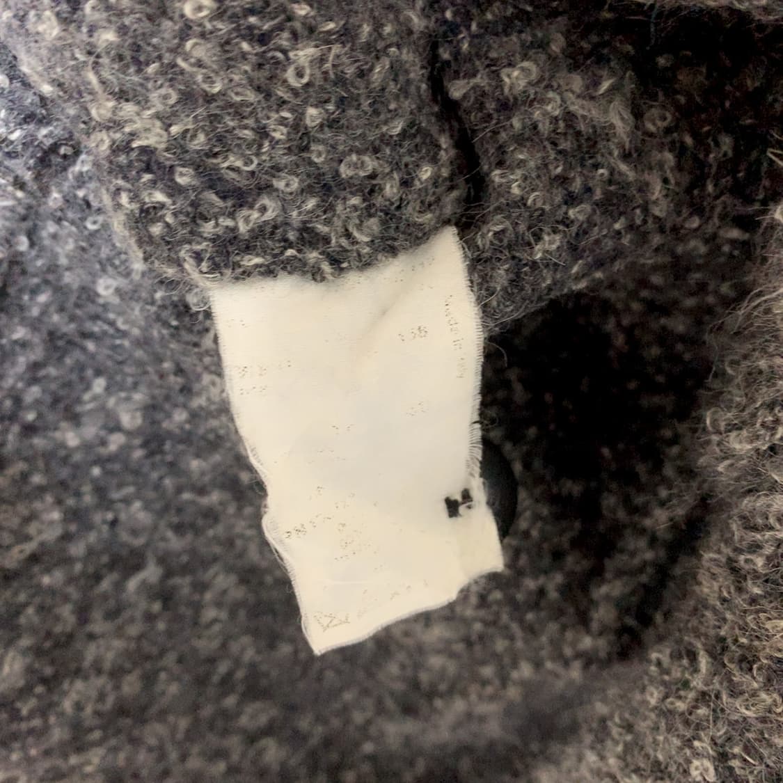 아르마니 콜레지오니 이태리 정품 프릴 알파카 울 자켓 트위드 느낌 4 상품이미지6