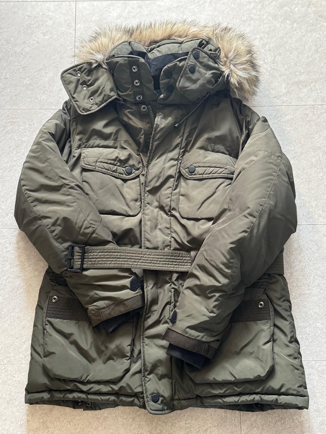 폴로 로버다운 카키 M 상품이미지1