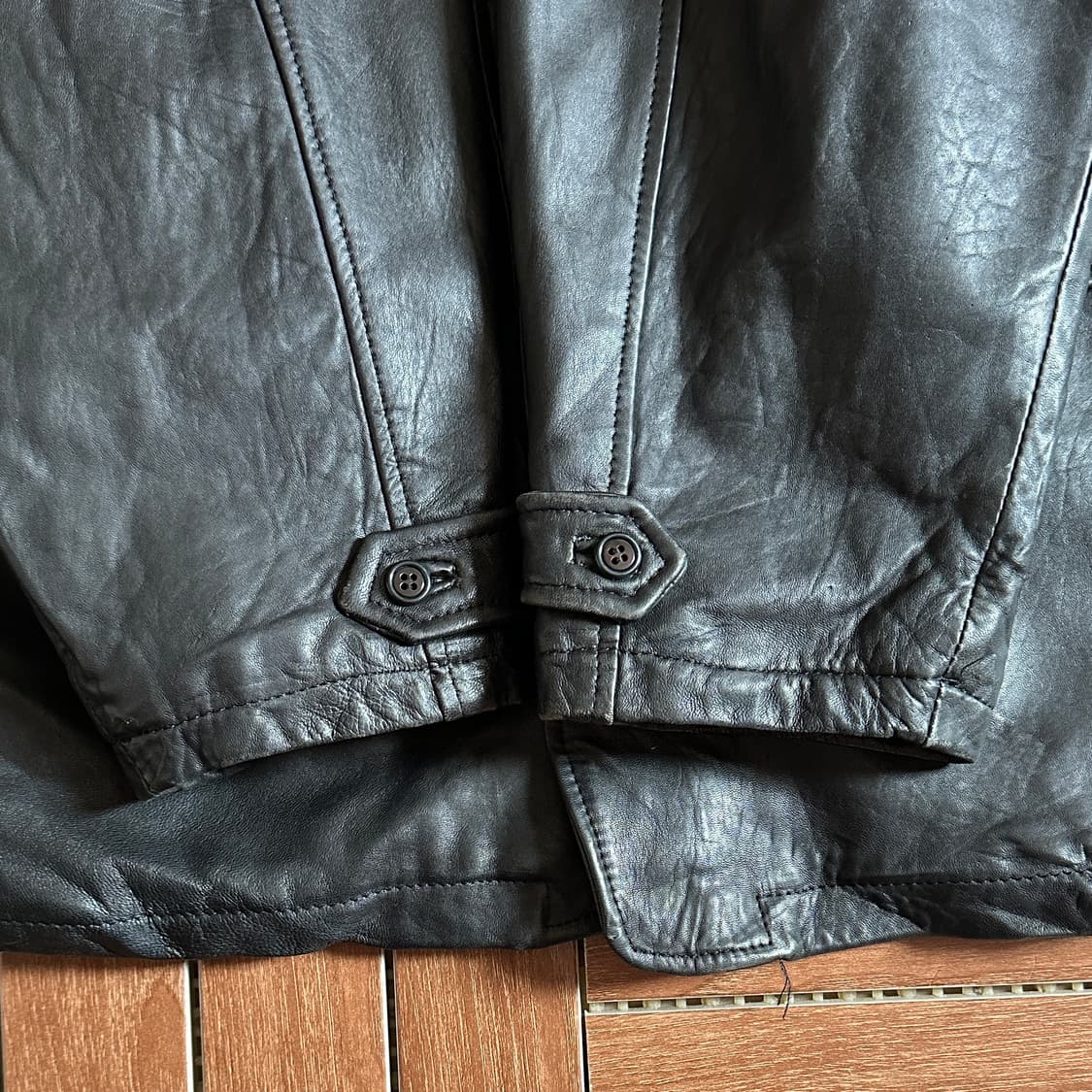 Recouvert genuine leather car coat 상품이미지4