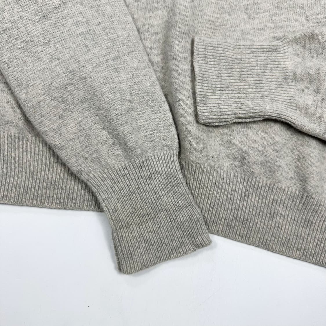 폴로 랄프로렌 올드 램스울 카라 니트 그레이 S 상품이미지4