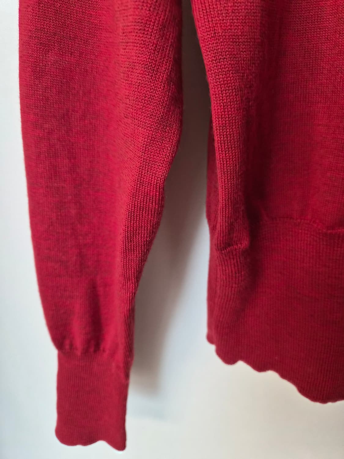 (정품) 비비안 웨스트우드 ORB 로고 가디건 - 레드 (L사이즈) 상품이미지3