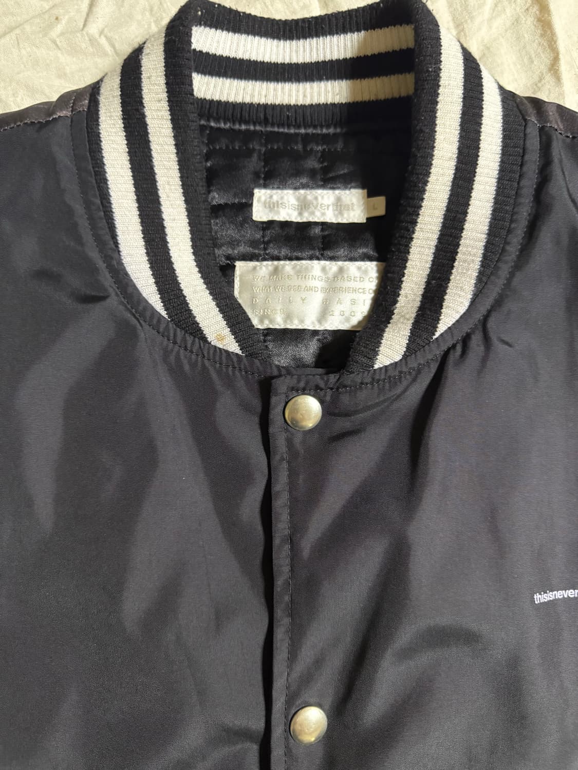 디네댓 바시티 스컬 자켓  상품이미지3