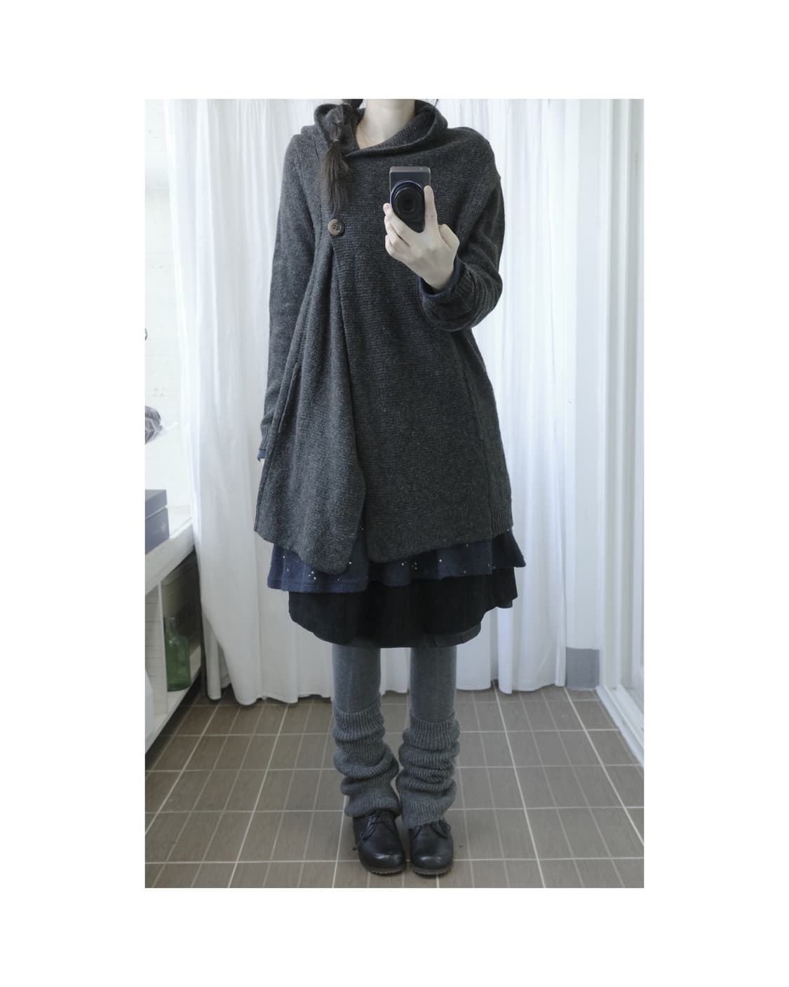 Knit botton cardigan 상품이미지1