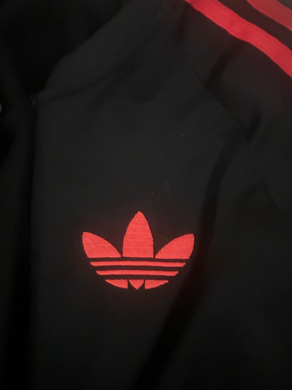 아디다스 슈퍼스타 DMC 트랙탑 져지 검빨 (gk0657) 상품이미지2