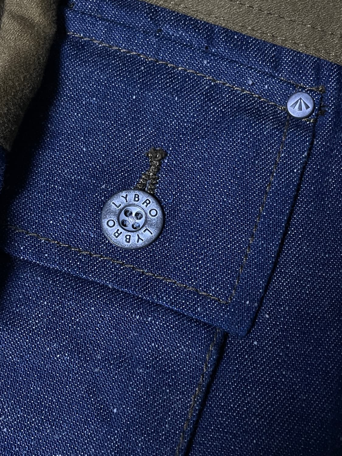 Nigel Cabourn LYBRO Naval Dungaree Split 상품이미지4